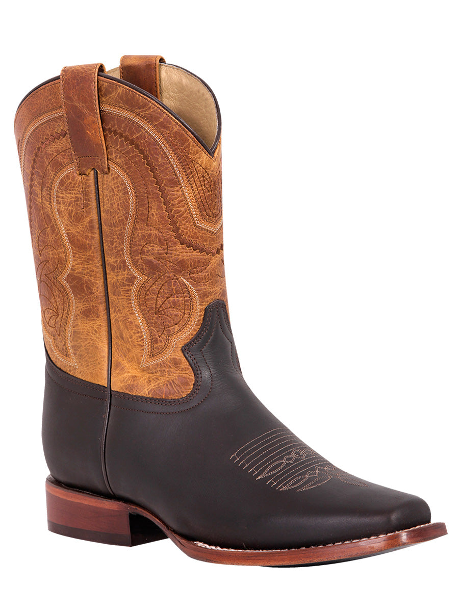 El General Rodeo Boot — Crazy Dark Brown