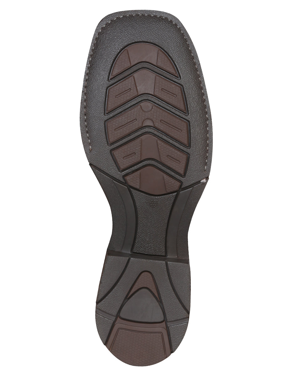 El General Rodeo Boot — Crazy Dark Brown