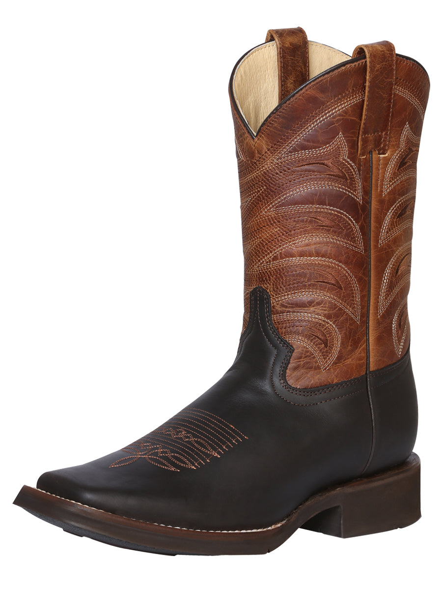 El General Rodeo Boot — Crazy Dark Brown