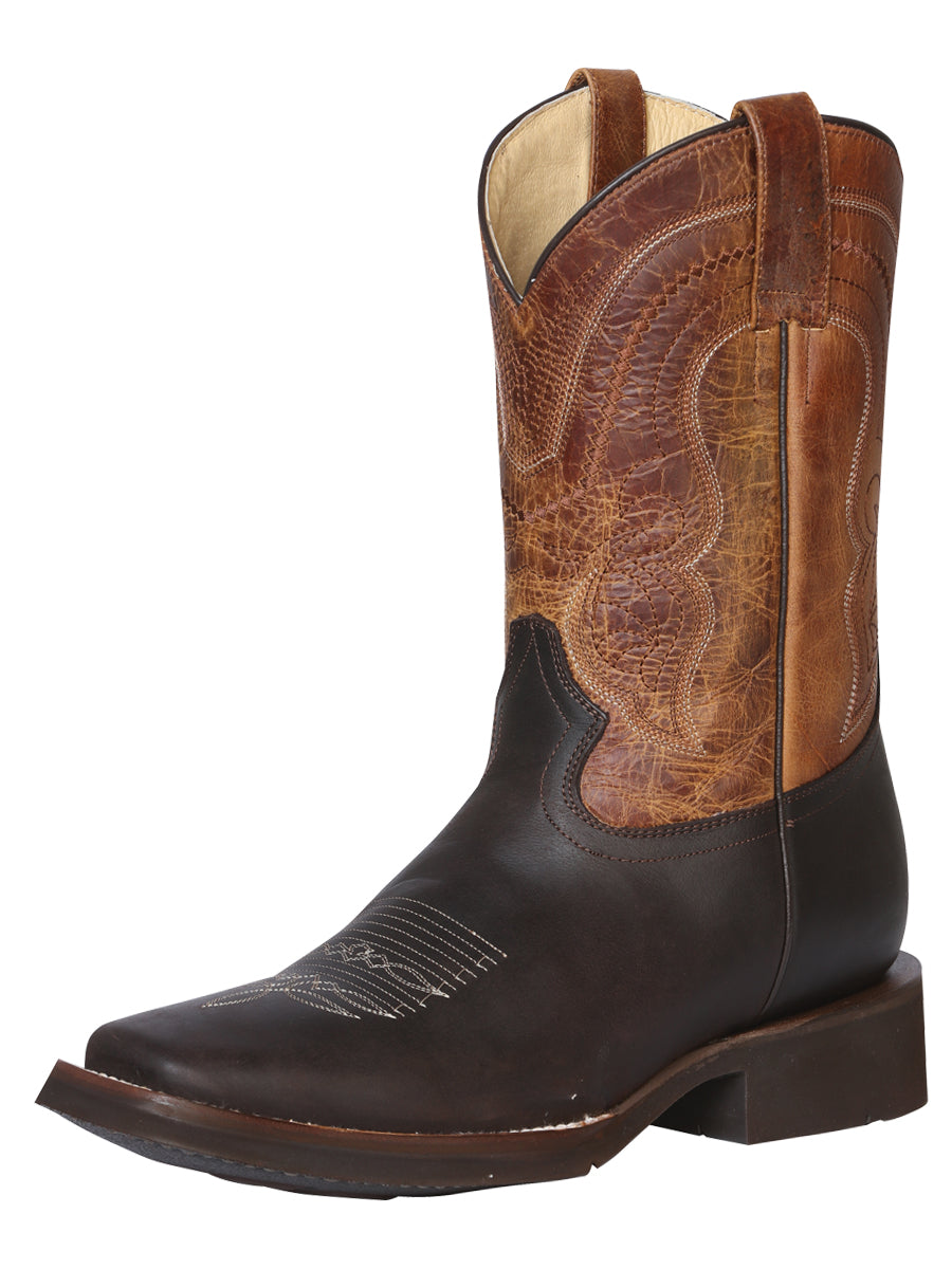 El General Rodeo Boot — Crazy Dark Brown