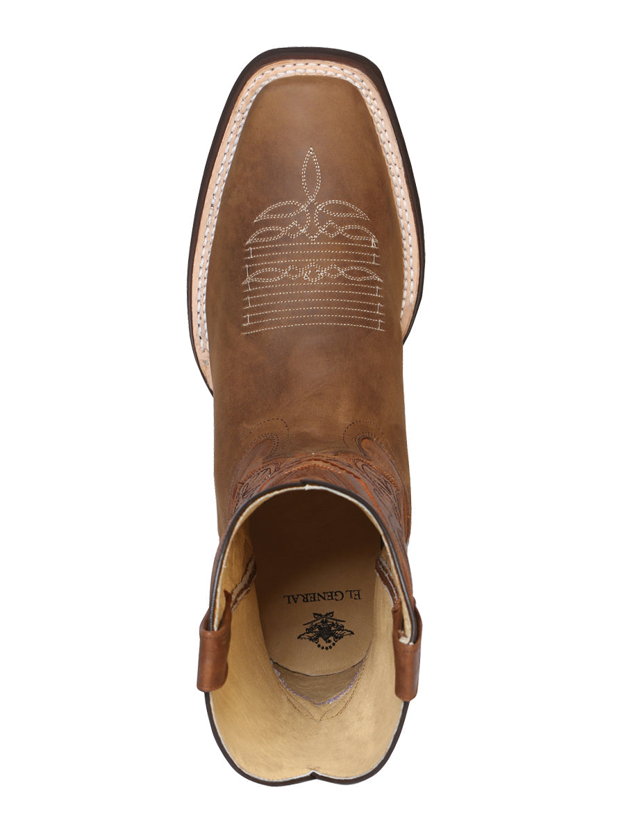 El General Rodeo Boot — Crazy Tan
