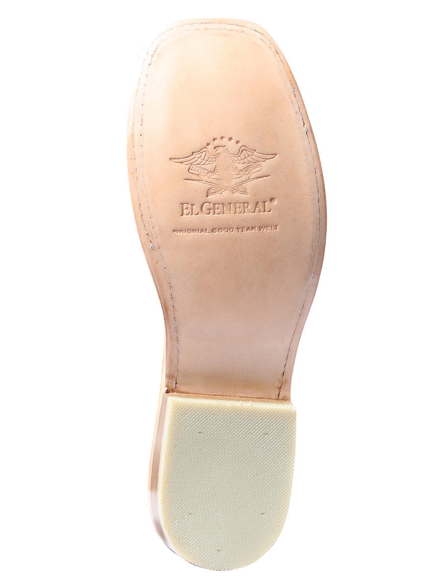 El General Rodeo Boot — Floater Light Brown