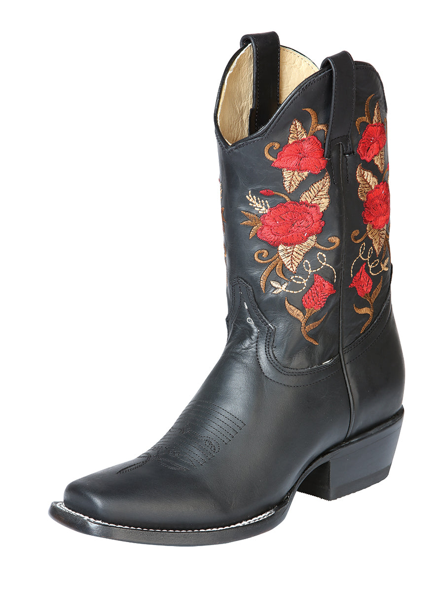 El General Womens Rodeo Boot — Crazy Black