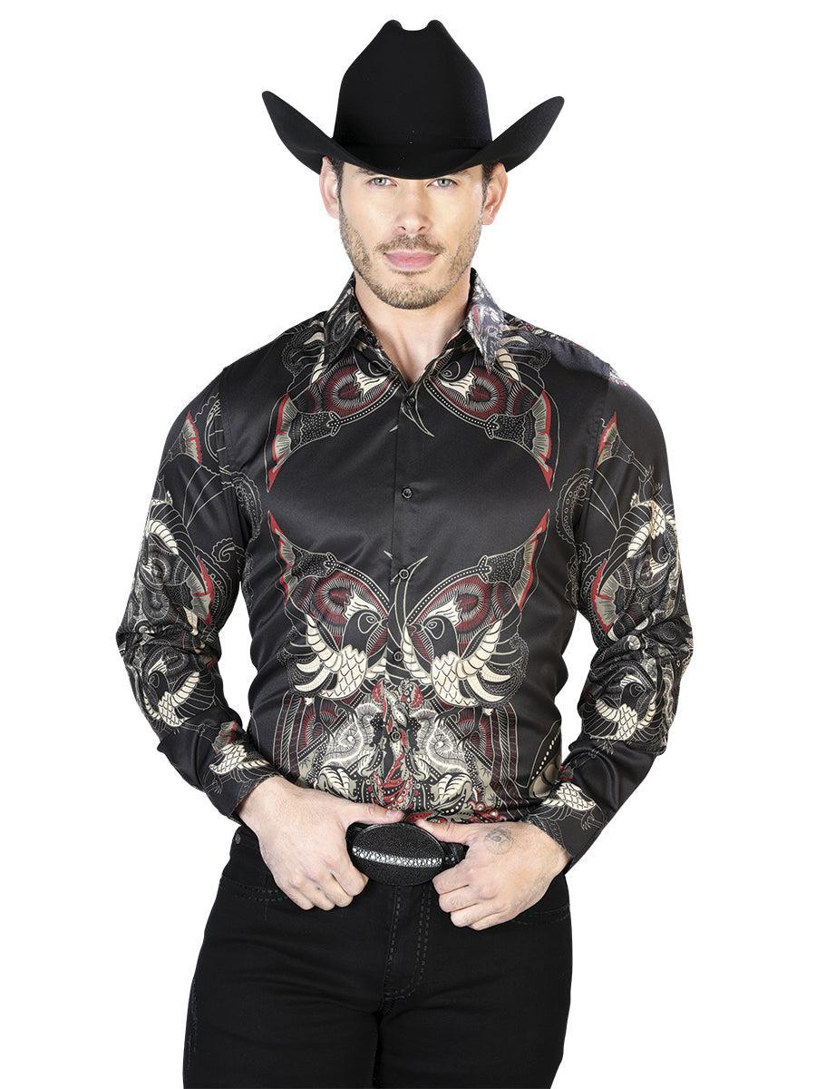Black Casual Long Sleeve Shirt