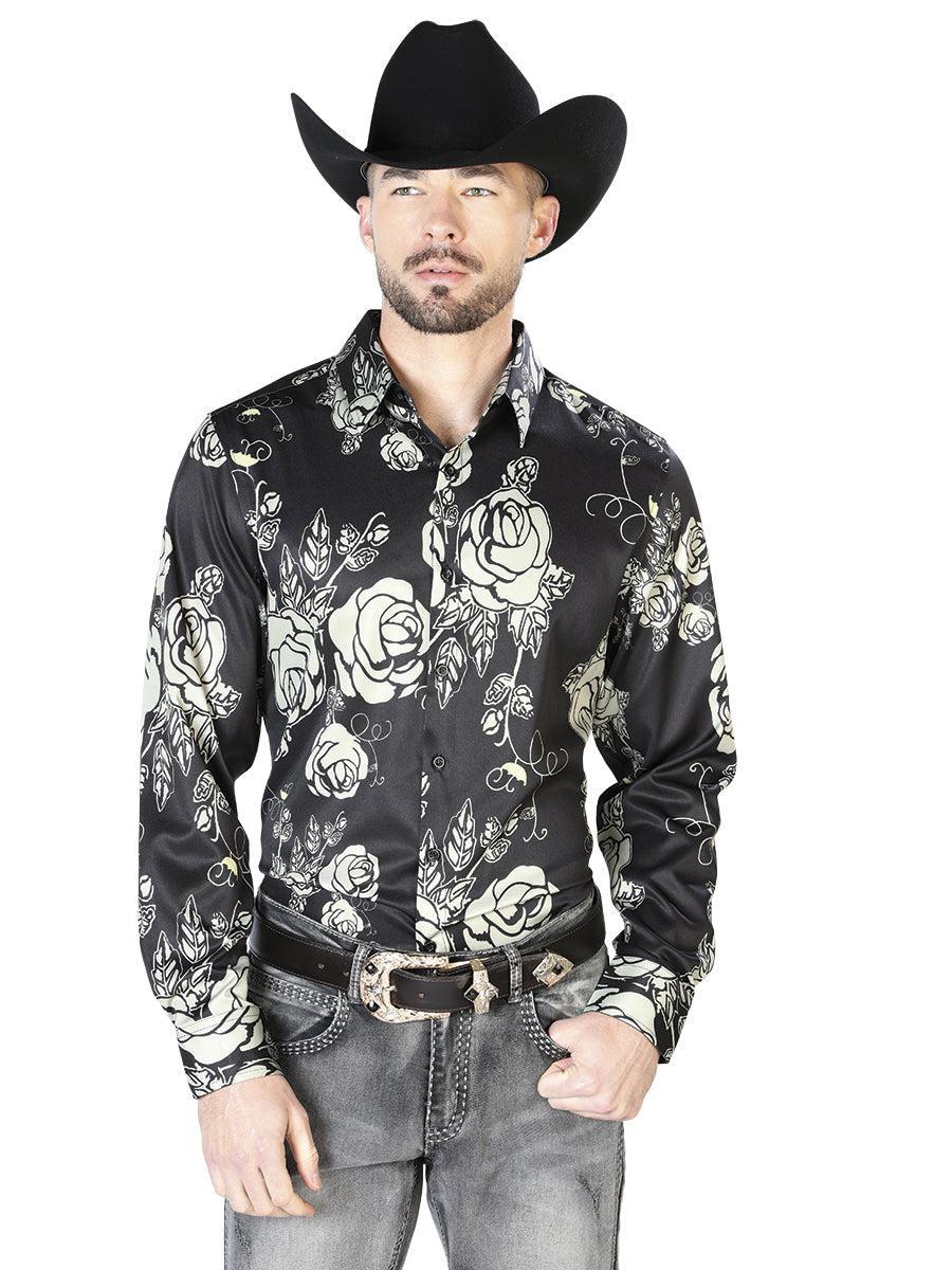 Black Casual Long Sleeve Shirt