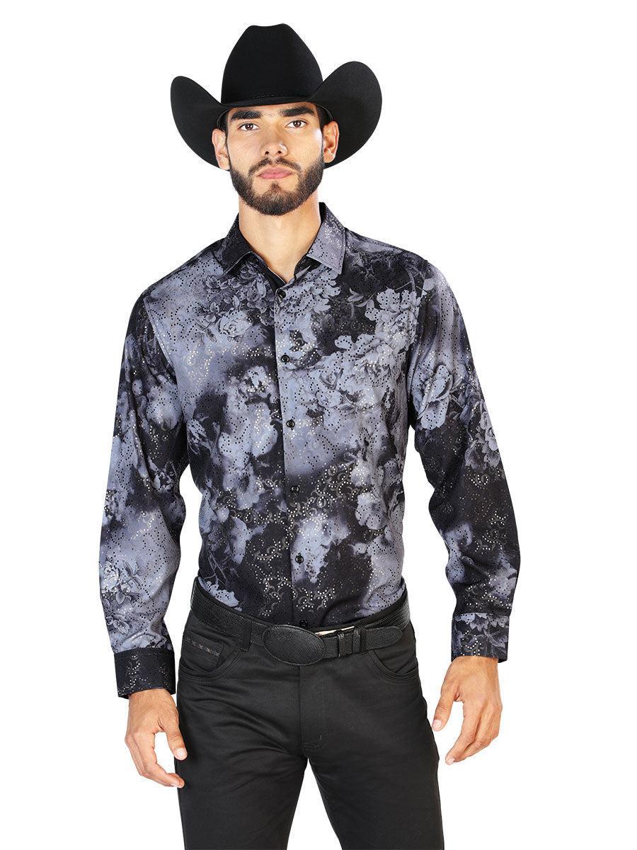 Black Casual Long Sleeve Shirt