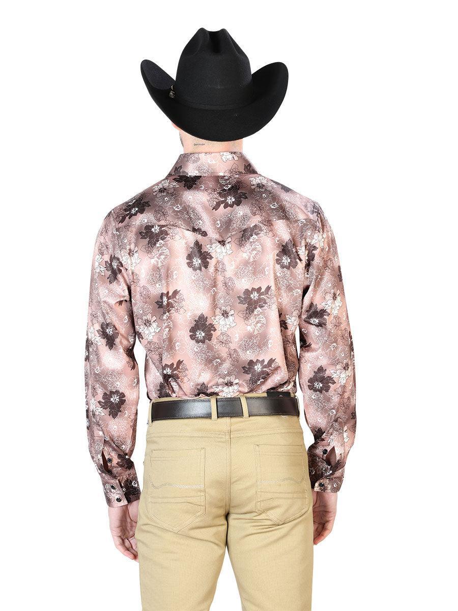 Light Brown Casual Long Sleeve Shirt