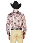 Light Brown Casual Long Sleeve Shirt