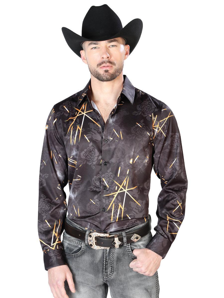 Black Casual Long Sleeve Shirt