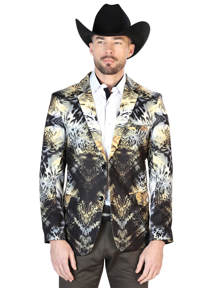 Senor De Los Cielos Lycra Blazer in Black