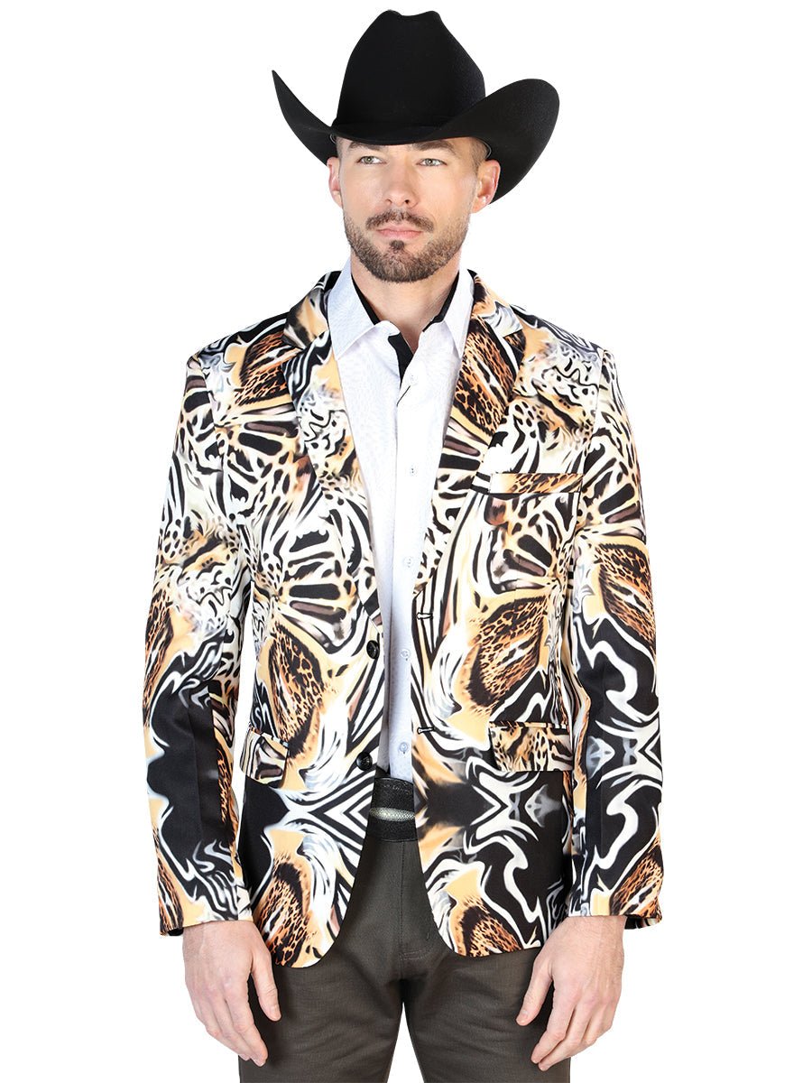 Senor De Los Cielos Lycra Blazer in White