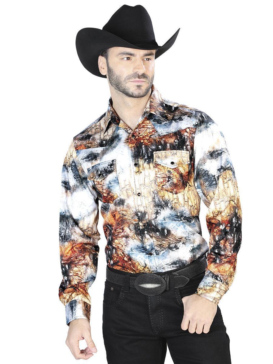 Yellow Black Casual Long Sleeve Shirt