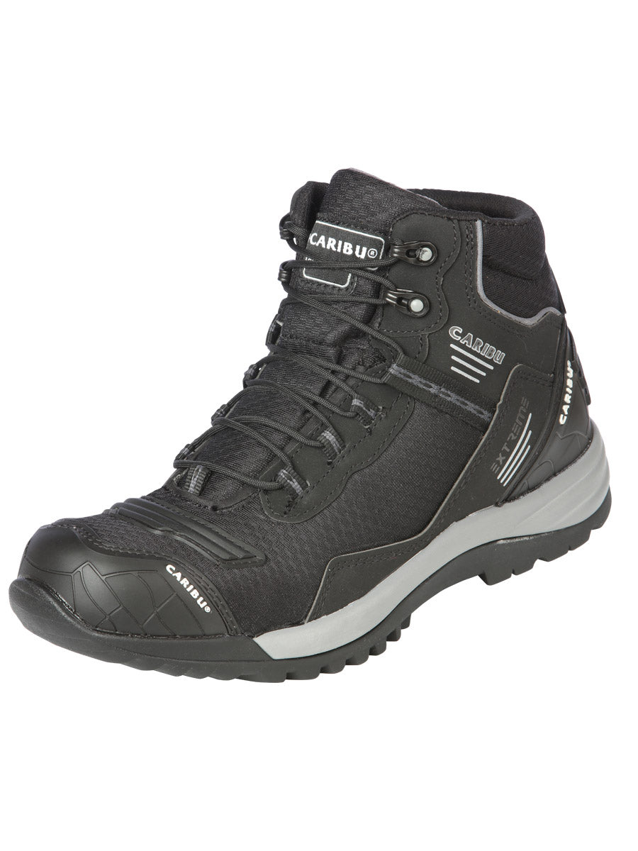 Work Shoe Caribu - Synthetic Finish in Black/Grey
