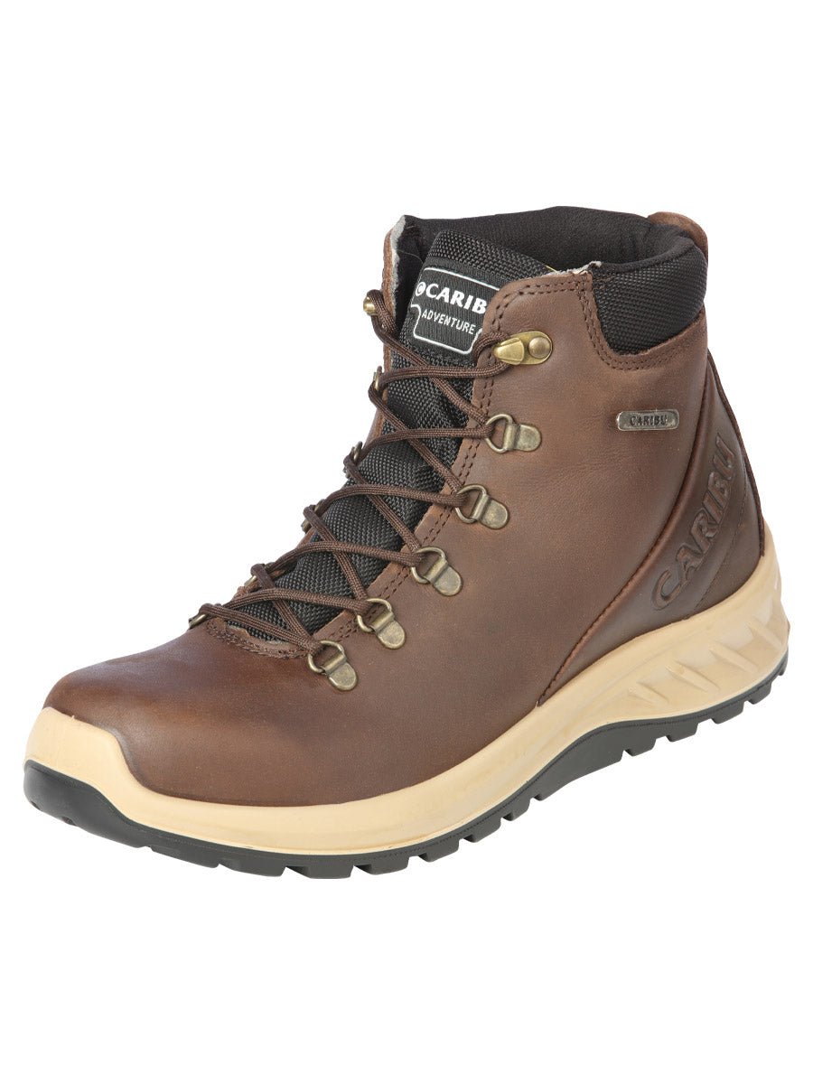 Procliff Protection Lace-Up Work Shoe in Brown