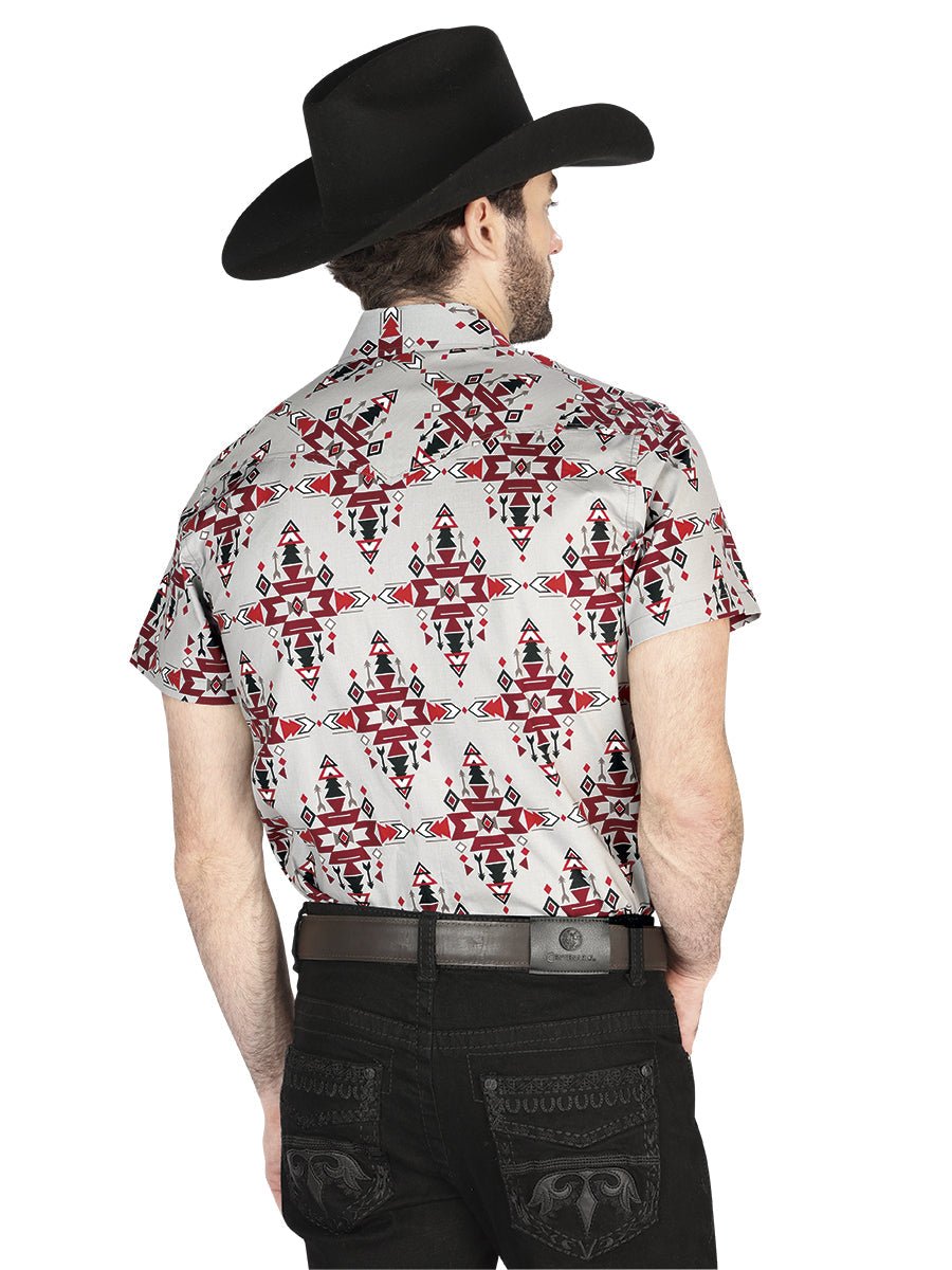 El General Western Shirt in Gray