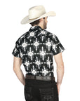 El General Western Shirt in Black