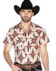 El General Western Shirt in Ivory