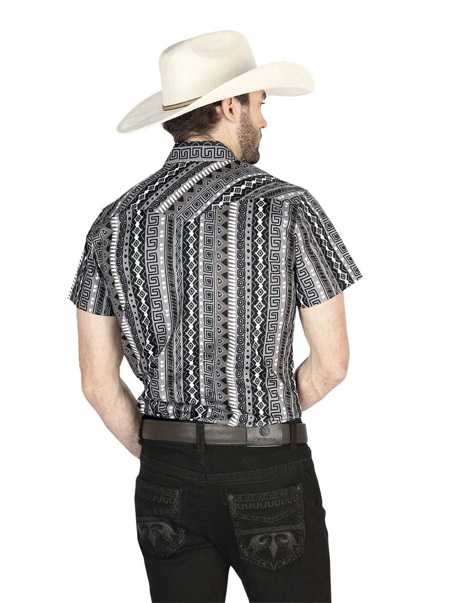 El General Western Shirt in Gray
