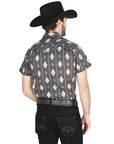 El General Western Shirt in Black
