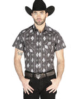 El General Western Shirt in Black
