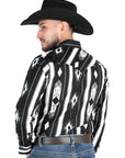 El General Casual Long Sleeve Shirt in Black