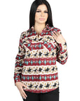 El General Black/Gold Casual Long-Sleeve Shirt in Burgundy