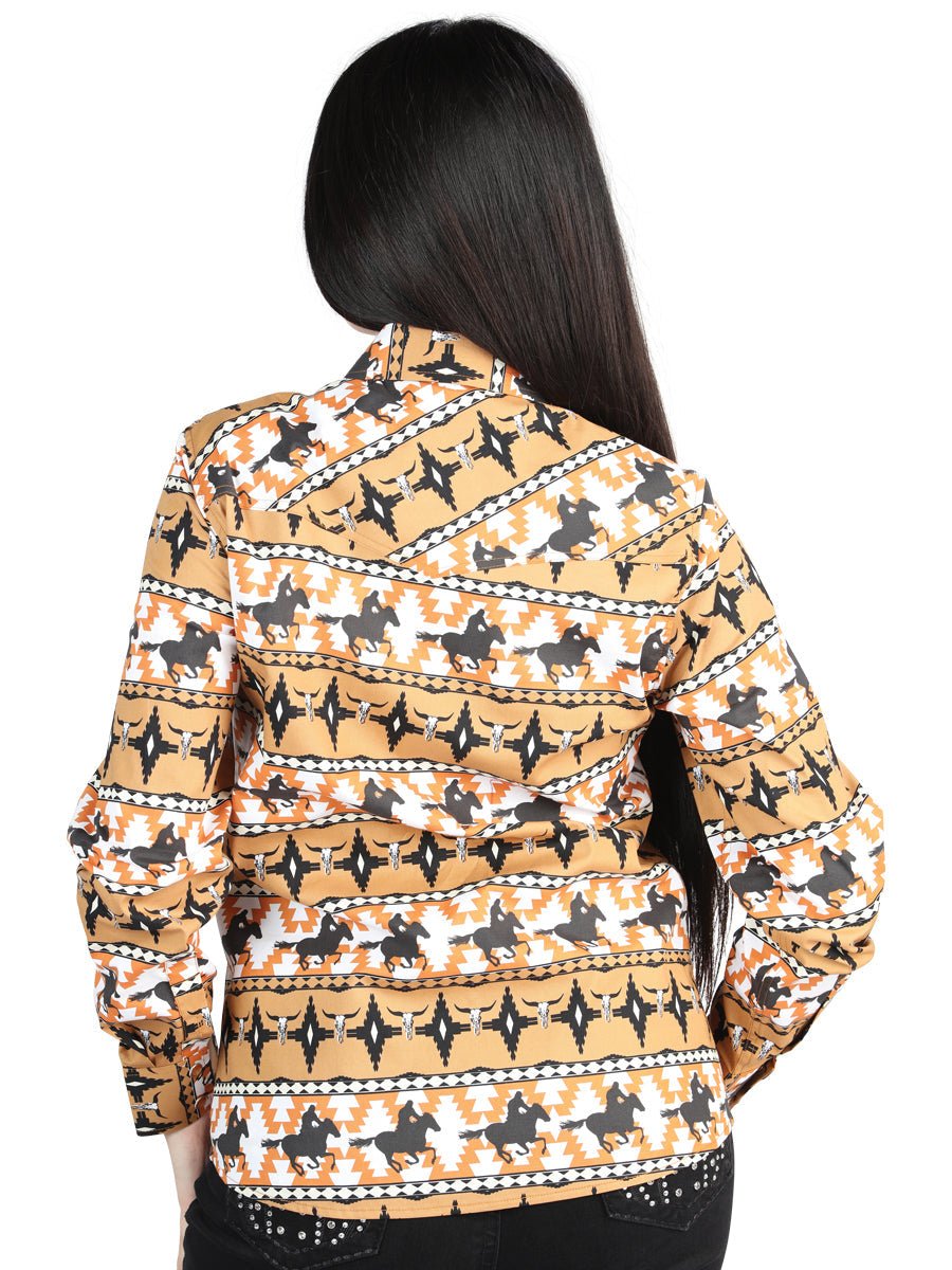 El General Casual Long-Sleeve Shirt in Taupe