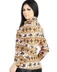 El General Casual Long-Sleeve Shirt in Taupe