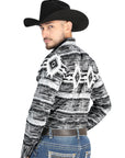 El General Casual Long Sleeve Shirt in Gray