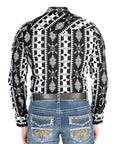 El General Casual Long Sleeve Shirt in Black