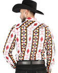 El General Casual Long Sleeve Shirt in White