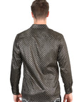 El General Black/Gold Casual Long-Sleeve Shirt