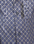El General Navy Blue Casual Long-Sleeve Shirt