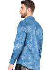 El General Teal Casual Long-Sleeve Shirt
