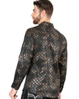El General Black Casual Long-Sleeve Shirt