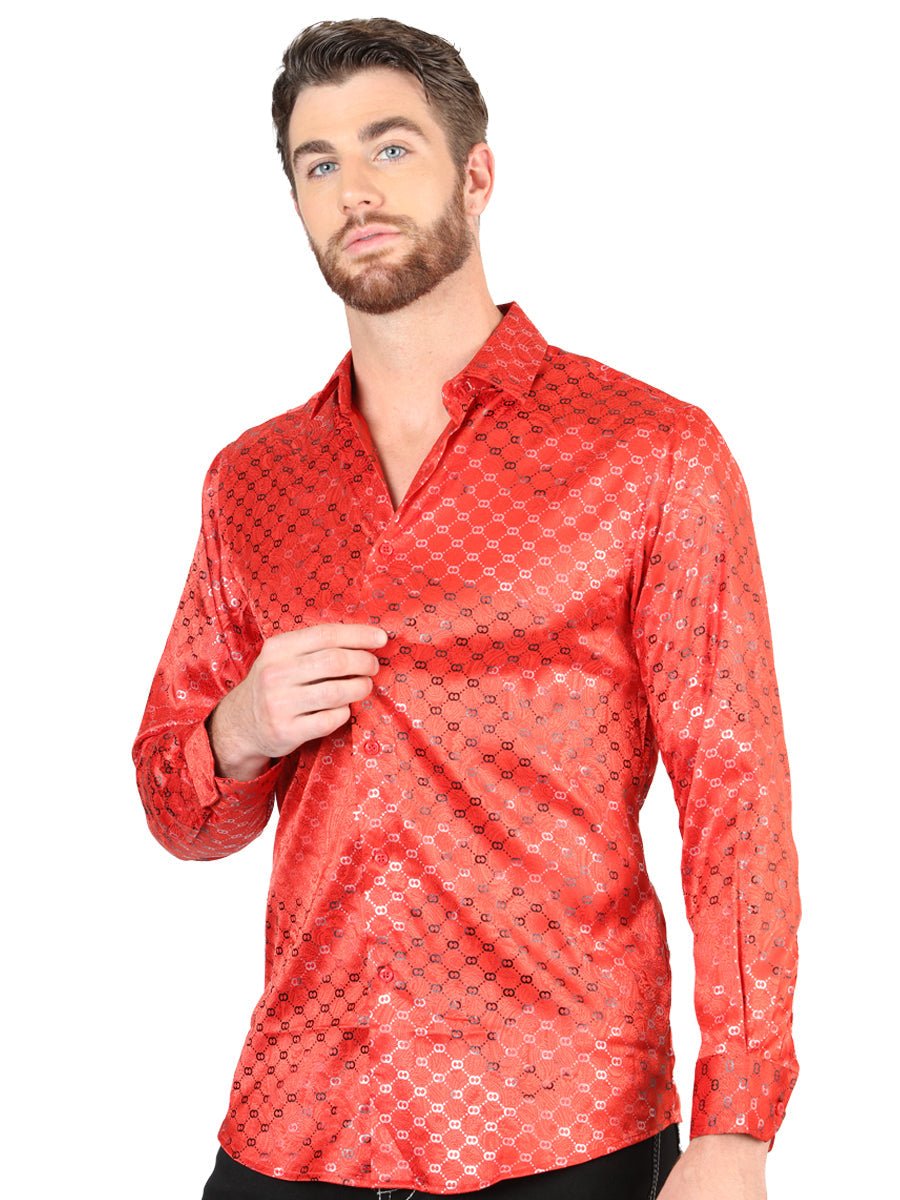El General Red Casual Long-Sleeve Shirt