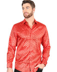 El General Red Casual Long-Sleeve Shirt