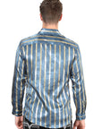 El General Teal Casual Long-Sleeve Shirt