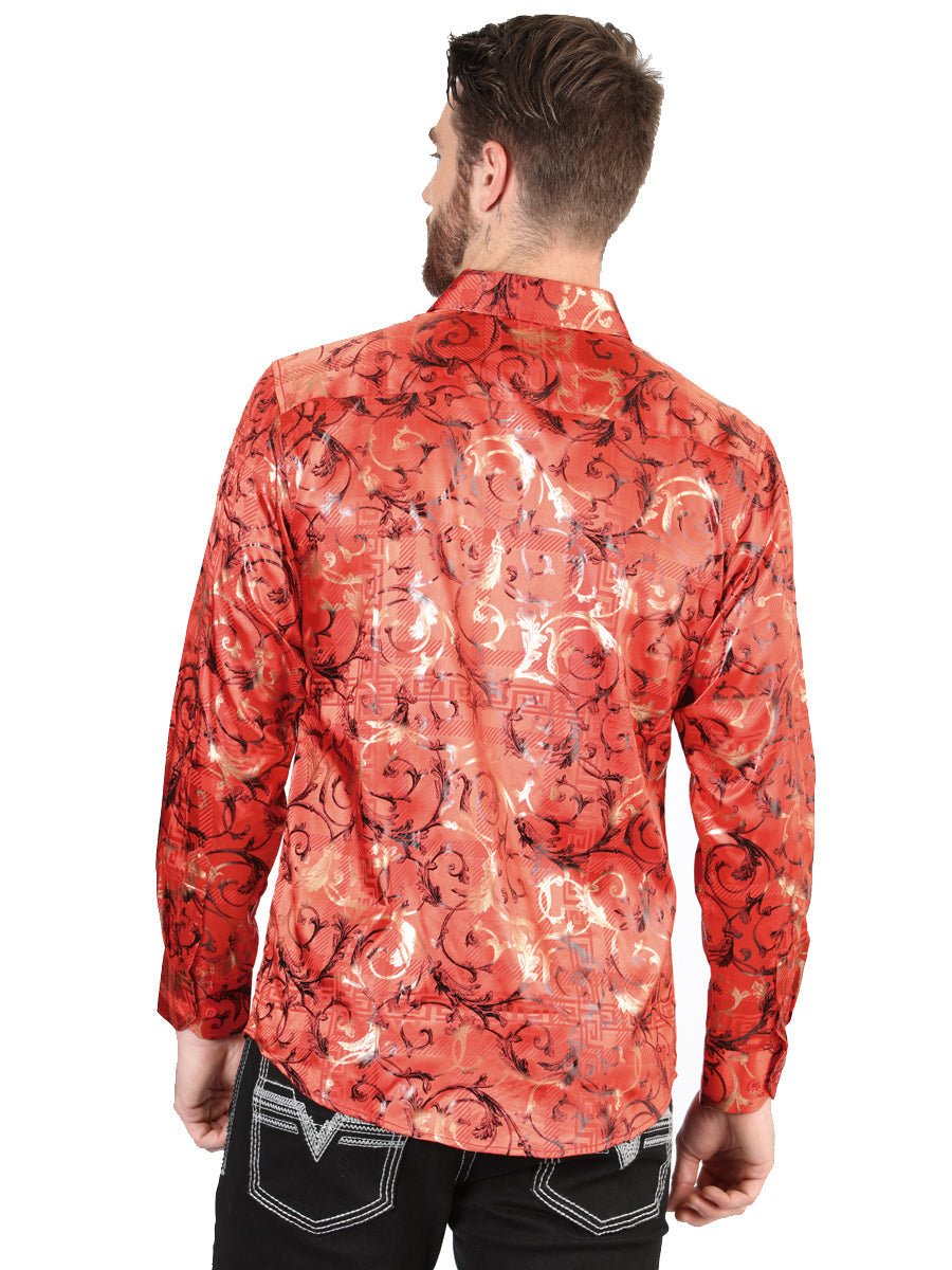 El General Red Casual Long-Sleeve Shirt