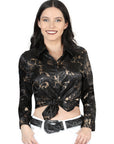 El General Casual Long-Sleeve Shirt in Black