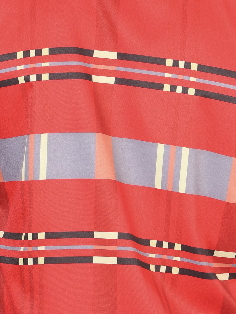 El General Red Casual Long-Sleeve Shirt