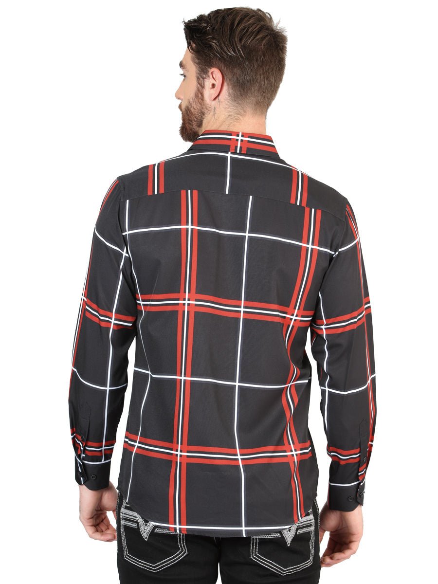 El General Black Casual Long-Sleeve Shirt