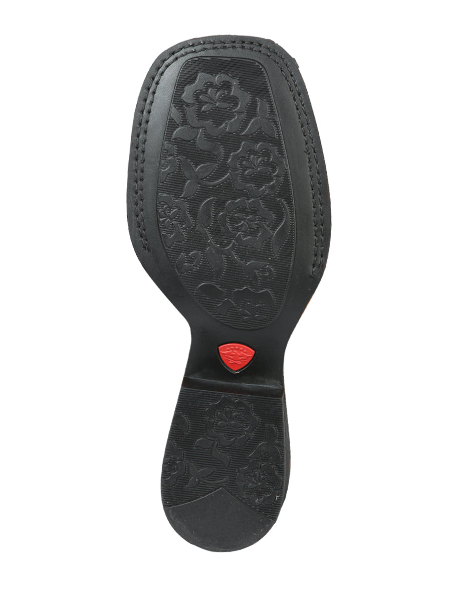 El General Cowboy Rodeo Boot — Printed Orix Ahumado