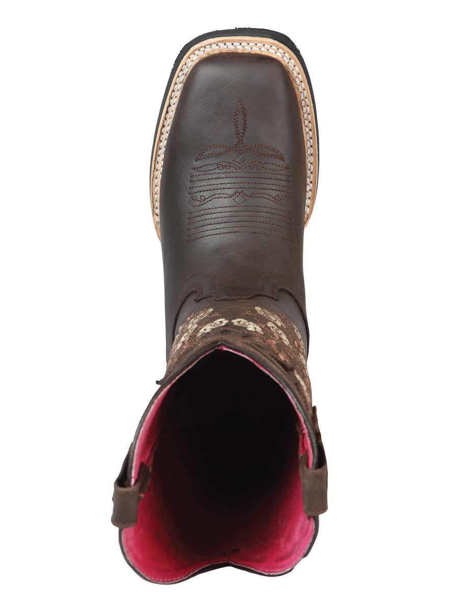 El General Cowboy Rodeo Boot — Crazy Brown