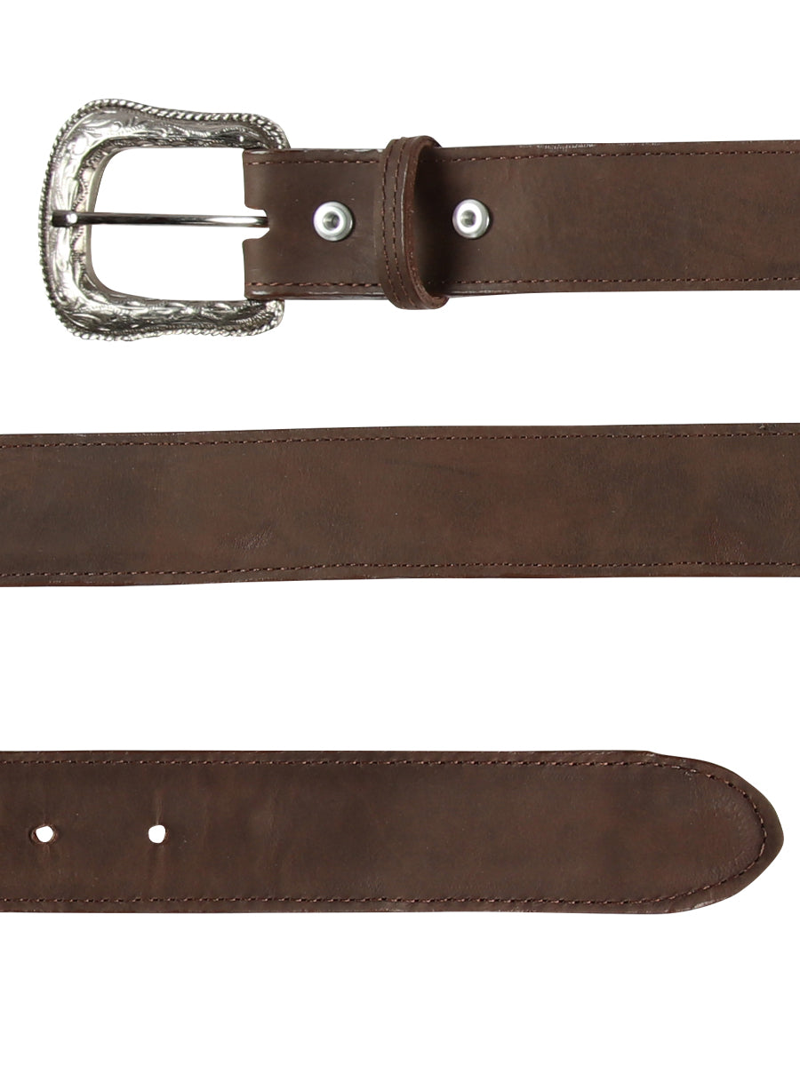 El General Women Denim Belt — Crazy Brown