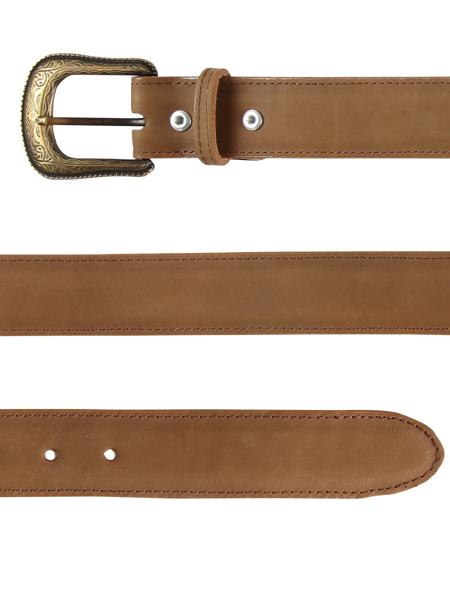 El General Women Denim Belt — Crazy Tobacco