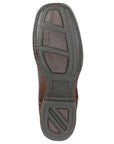El General Men’s Leather Cowboy Boot - Made in Mexico - Brown 44655