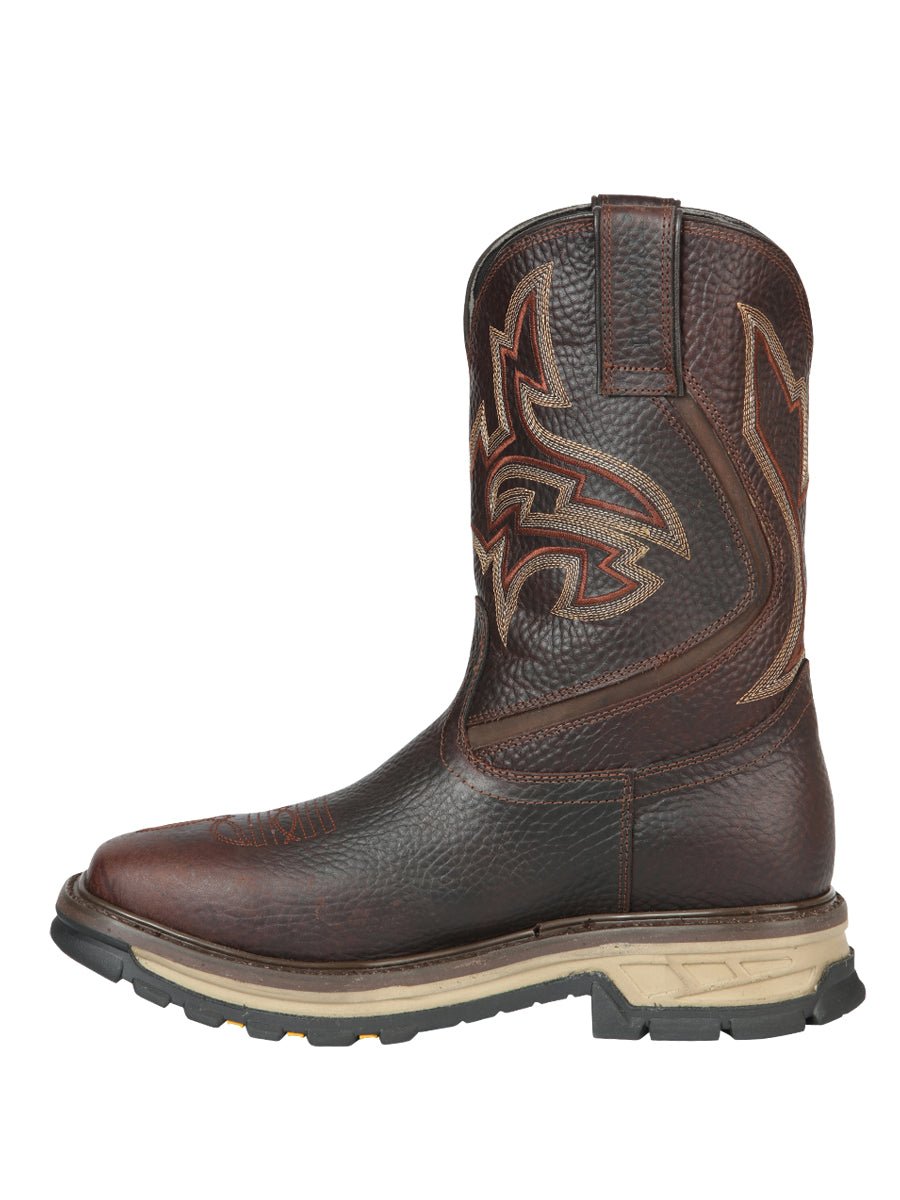 El General Rodeo Work Boot in Bull Fight Brown
