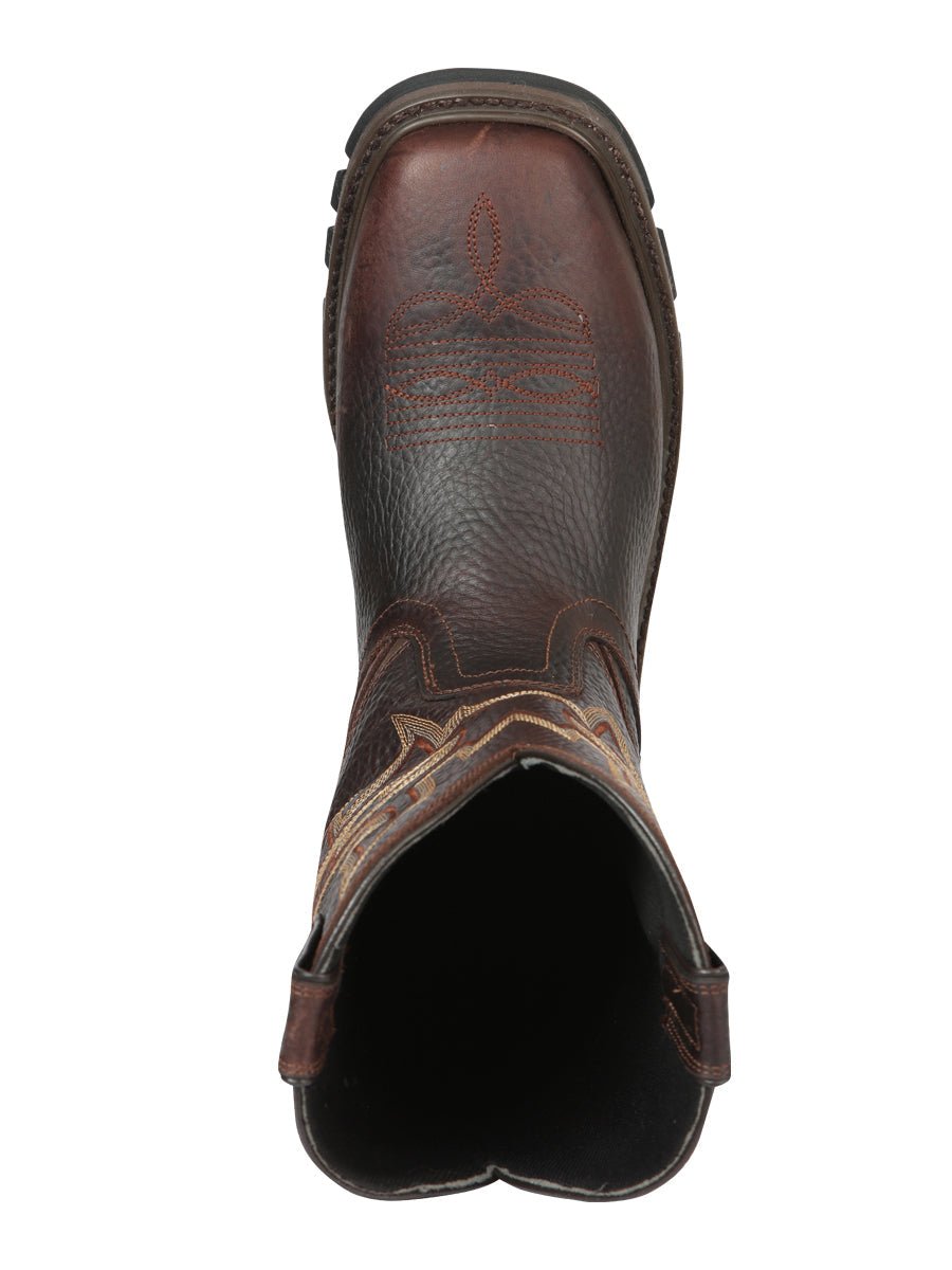 El General Rodeo Work Boot in Bull Fight Brown