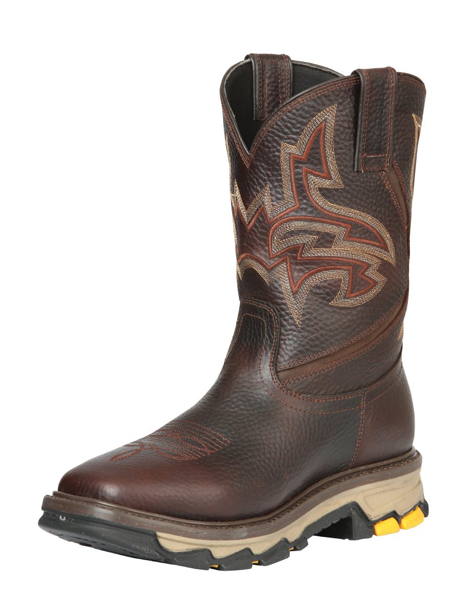 El General Rodeo Work Boot in Bull Fight Brown